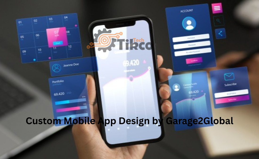 Custom Mobile App Design by Garage2Global
