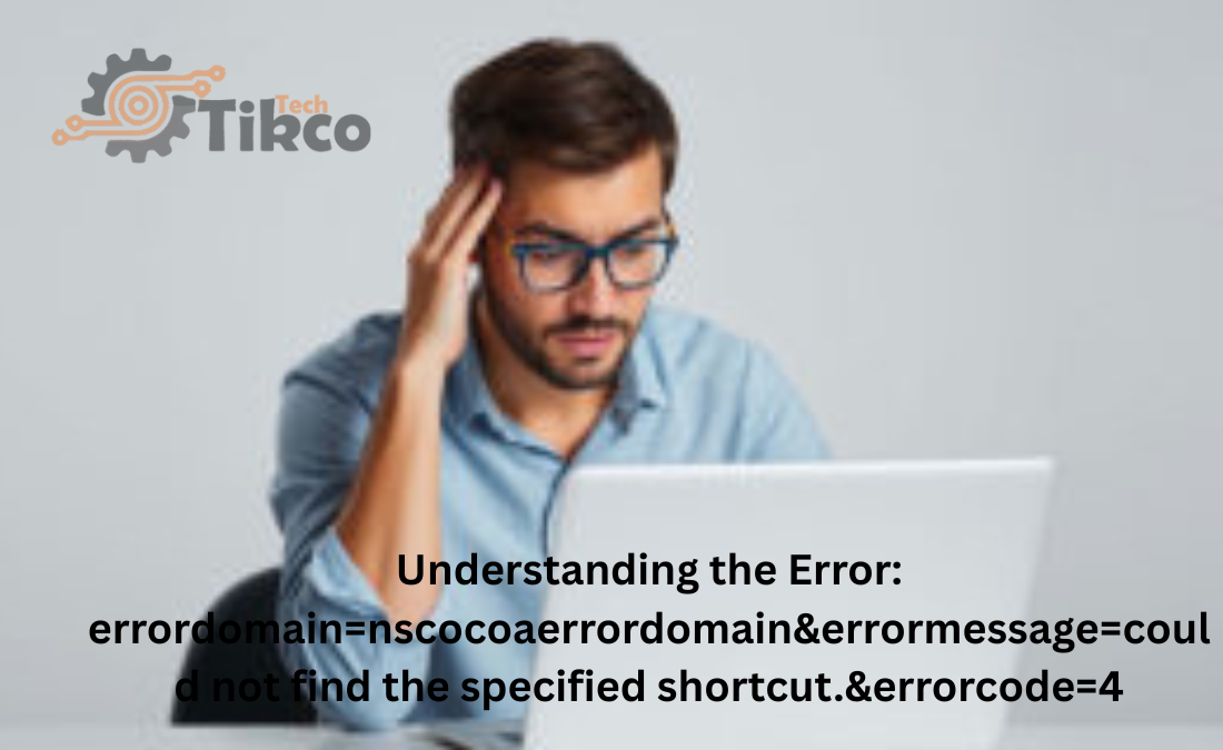 errordomain=nscocoaerrordomain&errormessage=could not find the specified shortcut.&errorcode=4