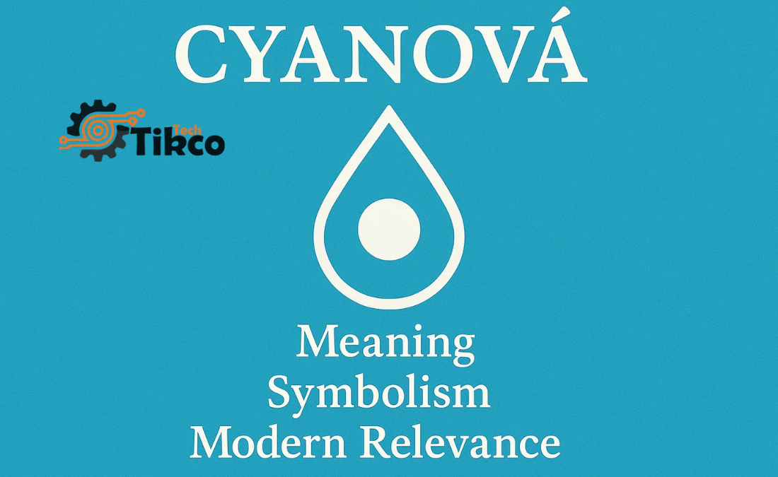 Cyanová