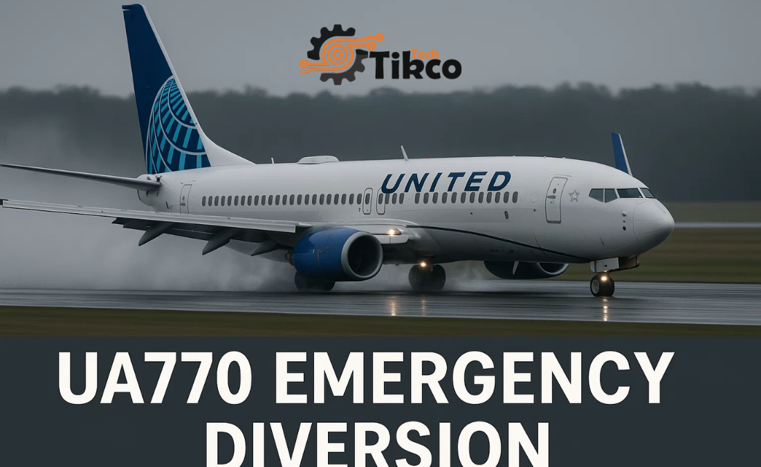 United Airlines Flight UA770 Emergency Diversion