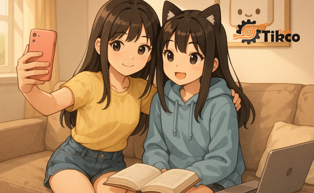 Asian Step Sisters Take Study Break - Uwu Tofu