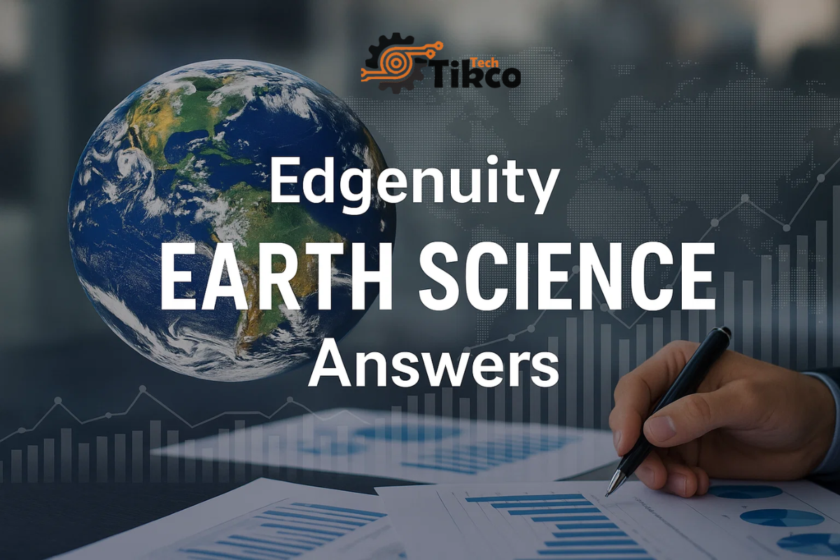 Edgenuity Earth Science Answers