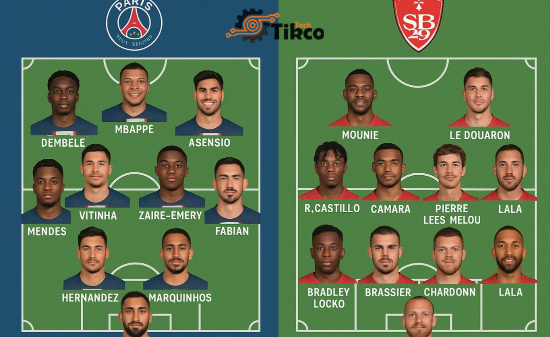 PSG vs Stade Brestois Lineups: A Complete Analysis
